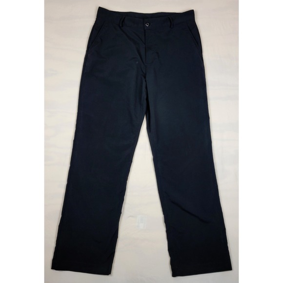 Under Armour Other - Under Armour Mens Black Golf Pants 34x32 Performance Straight Leg 208603